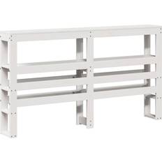 Senge & Madrasser vidaXL Uden Madras 140x190 cm Hvid Sengeramme