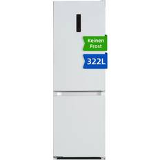 Køleskab fritstående Chiq Køleskab Fryser 226liter Klasse D 96liter Fritstående Vit