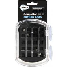 Soap Dish With Suction Pads 12.5 x 10