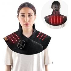Röda Ljusterapi VEVOR Red Light Therapy for Shoulder Neck 660&850nm Wearable Light Therapy Pad