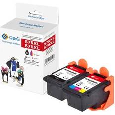 G&G Blæk Erstatning Canon PG-575XL - Cyan/Magenta/Gul