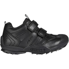 Geox Boy's Savage Leather - Black