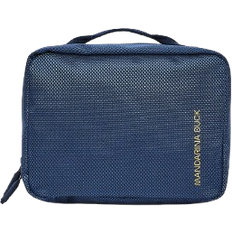 Blue Toiletry Bags Mandarina Duck Zephyr Soft Toilet Kit Medium - Dress Blue