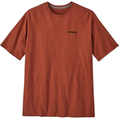 Fairtrade T-shirts Patagonia Men's P 6 Logo Responsibili Tee - Redtail Rust