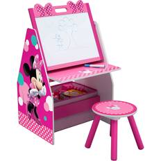 Polka Dots Kid's Room Delta Children Minnie Mouse Deluxe Kids Art Table