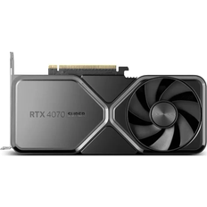 12.0 - GeForce RTX 4070 Super Schede Grafiche Nvidia GeForce RTX 4070 SUPER Founders Edition Graphics Card 12GB GDDR6X