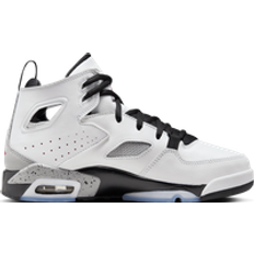 Nike Jordan Flight Club '91 GS - White/Black/Metallic Silver/Gym Red