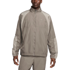 Nike nocta NIKE NOCTA Nylon Training Jacket - Olive Grey/Moon Fossil