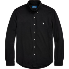 XL Paidat Polo Ralph Lauren Ultralight Pique Shirt - Black