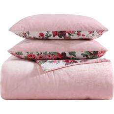 Betsey Johnson Solid Reversible Bedspread Pink (264.2x238.8cm)