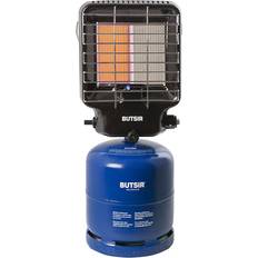 Silver Patio Heater Butsir Infrared Gas Heater 3000 W