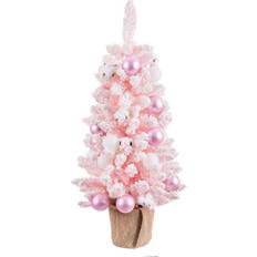 Artificial with Floral Balls Pink