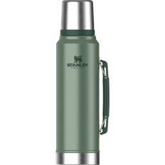 Serving Stanley Classic Legendary Hammertone Green Thermos 1L