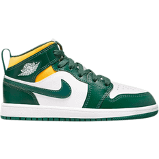 Nike Air Jordan 1 Mid PS - Noble Green/Pollen/White