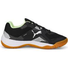 Puma Youth Solarflash II Indoor - Black/White/Fizzy Light/Gum