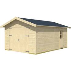 Garagen Skanholz Skan Holz Varberg Garage 370 x 525 cm (Gebäudefläche )