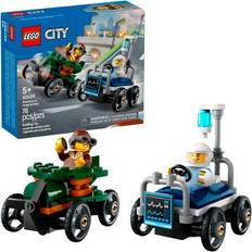 LEGO City Airplane vs Hospital Bed Race Car Pack 60459