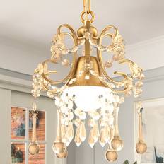 Nevis 1 Light Dimmable Chandelier 26cm H x 21cm W x 21cm D