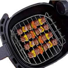 BBQ Tools on sale B&CO Square Air Fryer Skewer Rack Grill 17cm