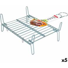 Dobbelt Galvaniseret Grill 25 x 30 cm 5 Enheder