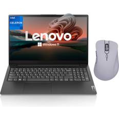 Purple Laptops Lenovo V-Series V15 Laptop 15.6" FHD Display