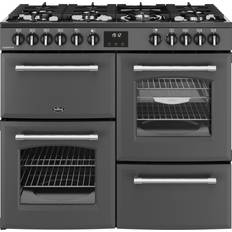 Belling Cookers Belling Farmhouse 100DF Dual Fuel Range Cooker Anthracite