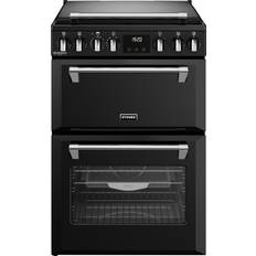 Stoves Richmond Deluxe 60cm Dual Fuel Cooker Black