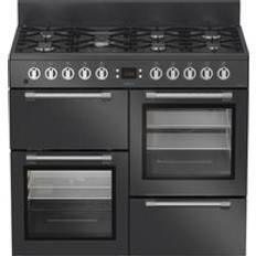 Leisure Cookmaster 100 CK100F232T Dual Fuel Range Cooker Anthracite, Black