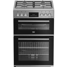 Silver gas cooker 60cm Beko 60cm Freestanding Gas Cooker Silver