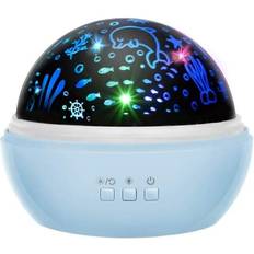 Nachtlampe Mit Projektor Blau LP16858