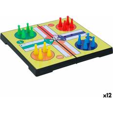 Colorbaby Refurbished Parchis Magnetic Travel Board Game 20 x 2 x 20 cm