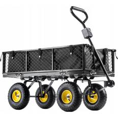 Kottikärryt Kadax Garden Cart Wheelbarrow Transport Trailer 300kg