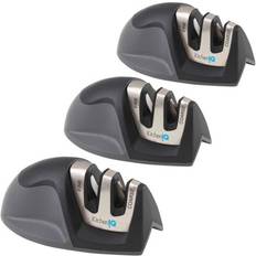 KitchenIQ Edge Grip 2-Stage Knife Sharpener 3 Pack