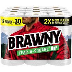 Cleaning Equipment & Cleaning Agents Georgia-Pacific Brawny Tear-A-Square Paper Towels Set of 12