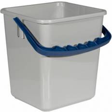 Spand 4 l Grå med Blå Hank