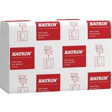 Katrin Städutrustning & Rengöringsmedel Katrin Håndklædeark Z-Fold 2-Lag Hvid 18 Pk