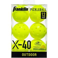 Pickleball Balls Franklin Franklin X-40 Outdoor Pickleball Balls Pack of 12