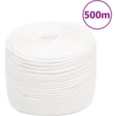 Marine Ropes vidaXL Boat Rope Full White 8 mm 500 m