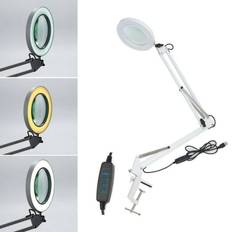 Magnifiers & Loupes Greenzech AU Large Lens ED Lamp Desk Magnifier 5x