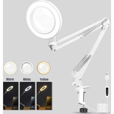 Magnifiers & Loupes Greenzech Flexible Desk Magnifier 5X USB LED