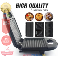Sandwich Toasters on sale King Sandwich Toaster Maker 3 Removeable Plate