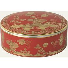 Small Boxes Ginori 1735 Red Oriente Italiano Round Trinket Small Box