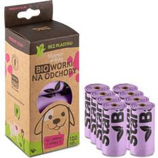 BIO Compostable Poop Bags 8 x 15 Pcs