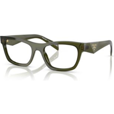 Prada Glasögon Prada Kvinna PR B01V 19Z1O1 Ramramar Acetat Grön Transparent Fjäril