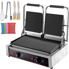 Sandwich Toasters VEVOR Non-Stick Grill and Panini Press, All Flat