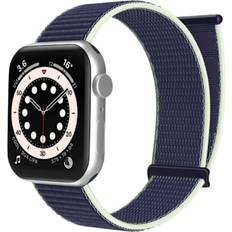 INF Nylon Loop Watch Arm för Apple iWatch Mörkblå S
