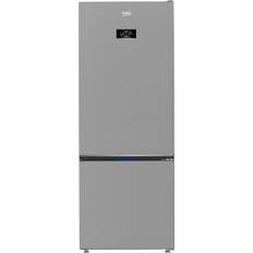 Beko CNG5785VPS Freestanding Fridge Freezer Silver, Stainless Steel