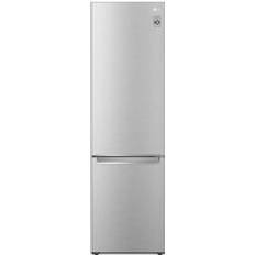 LG Freestanding Fridge Freezers - Multi Air Flow LG NatureFRESH GBB92MBB3P Fridge Freezer Silver