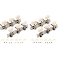 White Tuning Equipment Tlily Vintage Guitar Tuning Pegs 3L