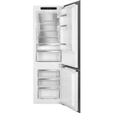 Integrated Fridge Freezers - White Smeg C9174DN2D 55cm Integrated Fridge Freezer White